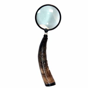 Giant Horn Handled Magnifying Glass
